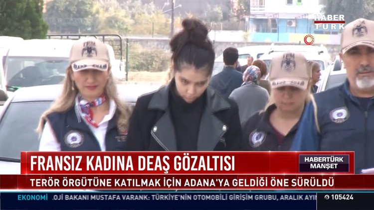 Fransız kadına DEAŞ gözaltısı