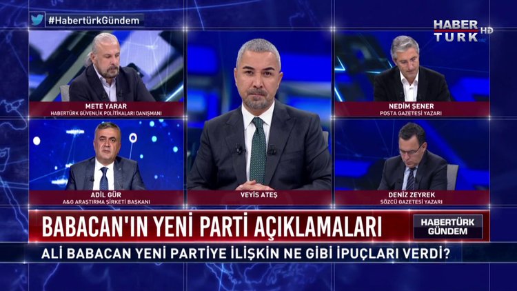Habertürk Gündem - 26 Kasım 2019 (Ali Babacan yeni partiye ilişkin ne gibi ipuçları verdi?)
