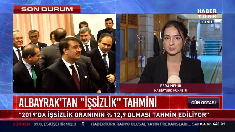 Albayrak'tan "işsizlik" tahmini