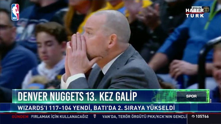 Denver Nuggets 13. kez galip