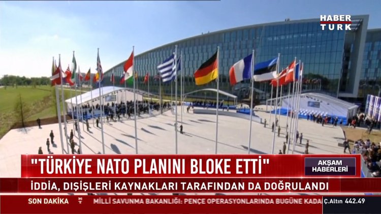 Türkiye NATO planını bloke ett