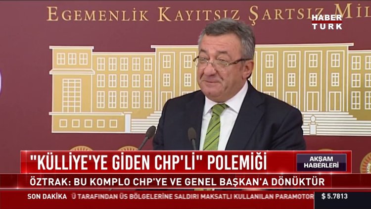 ''Külliye'ye giden CHP'li'' polemiği