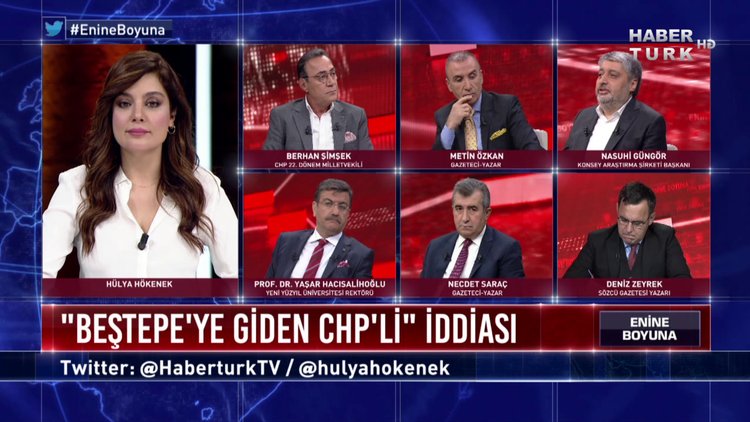 Enine Boyuna - 22 Kasım 2019 ("Beştepe'ye giden CHP'li" tartışması)