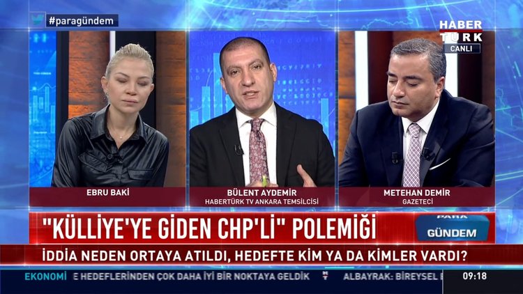 Beştepe'ye giden CHP'li tartışması
