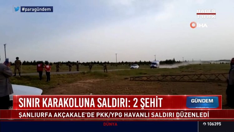 Sınır karakoluna saldırı: 2 şehit