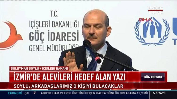 İzmir'de alevileri hedef alan yazılar