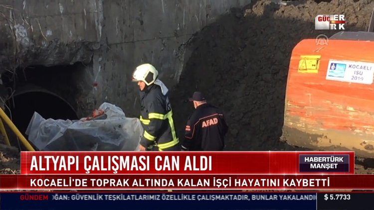 Altyapı çalışması can aldı