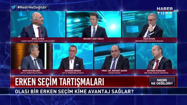 Nedir Ne Değildir - 28 Kasım 2019 (Olası bir erken seçim kime avantaj sağlar?)