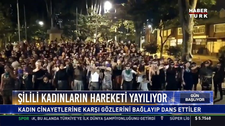 Şilili kadınların  hareketi yayılıyor