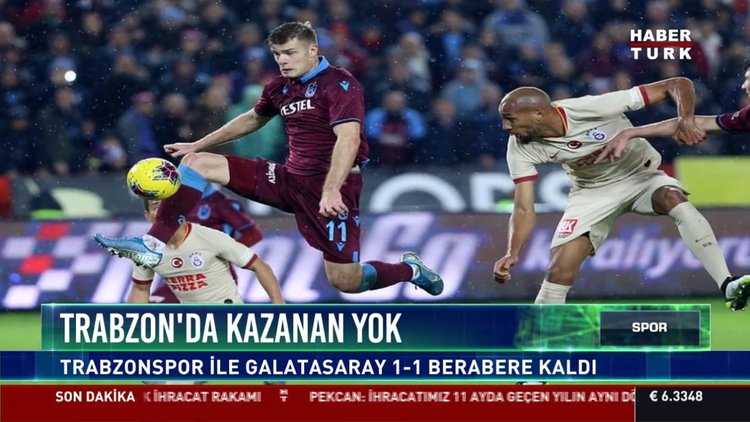 Trabzon'da kazanan yok