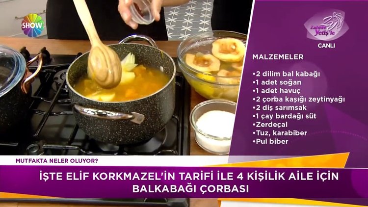 Balkabağı Çorbası