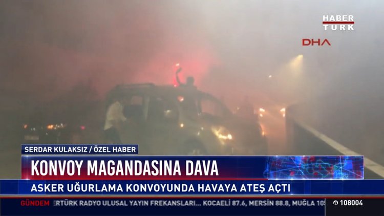 Konvoy magandasına dava