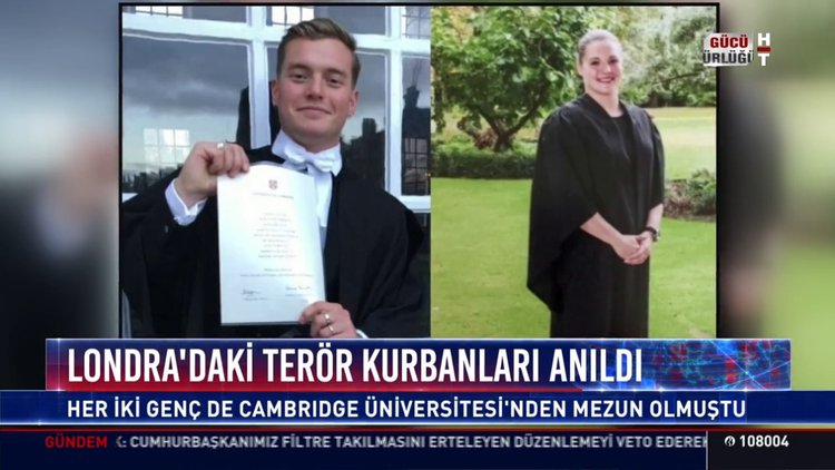 Londra'daki terör kurbanları anıldı