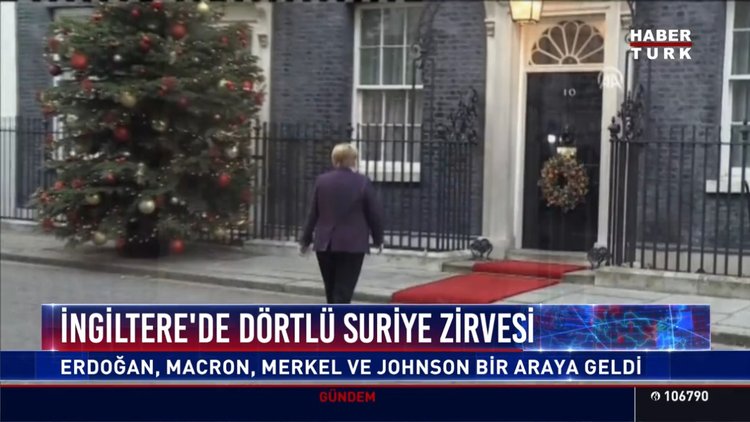 İngiltere'de dörtlü Suriye zirvesi