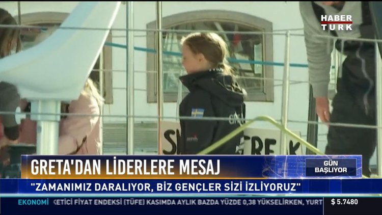 Greta Avrupa'ya tekneyle döndü