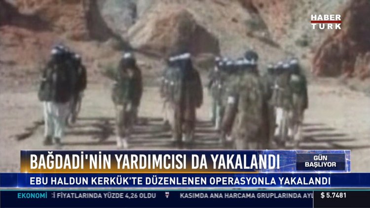 Bağdadi'nin yardımcısı yakalandı