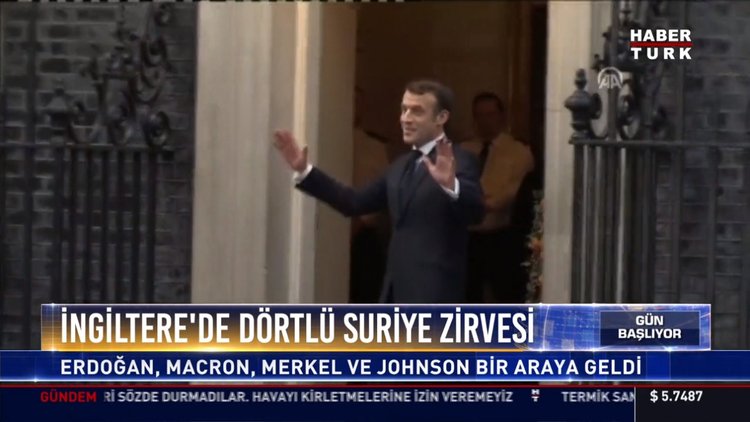 İngiltere'de dörtlü Suriye zirvesi
