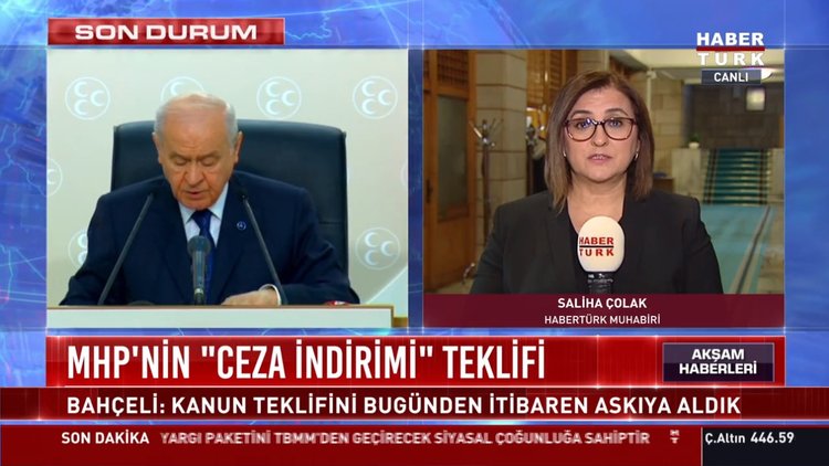 MHP'nin "Ceza İndirimi" teklifi