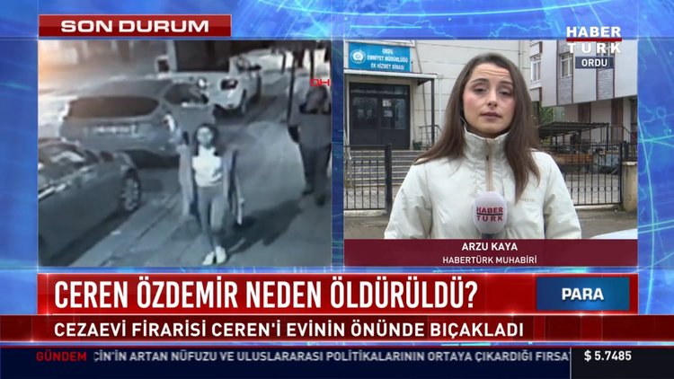 Ceren Özdemir'i öldüren katil cezaevinden firar etmiş