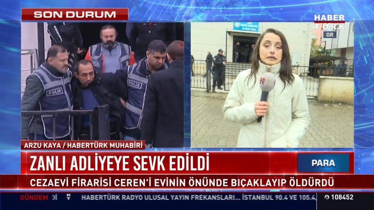 Zanlı adliyeye sevk ediliyor