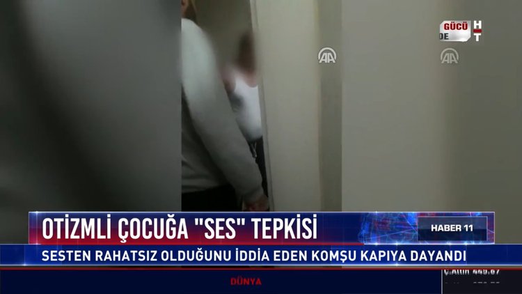 Otizimli çocuğa ''ses'' tepkisi