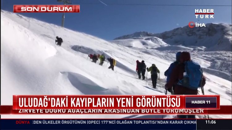 Uludağ'daki arama çalışmasında 5. gün