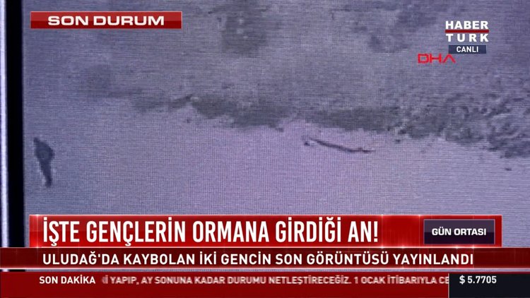 İşte kayıp gençlerin ormana girdiği an!