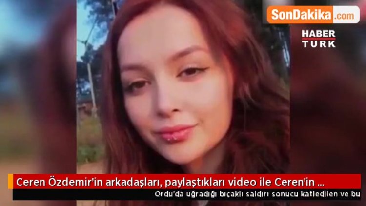 Ceren'in arkadaşları onun doğum gününü kutladı