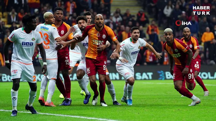 Galatasaray: 1 - Alanyaspor: 0 | MAÇ SONUCU
