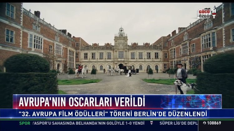 Avrupa'nın oskarları verildi