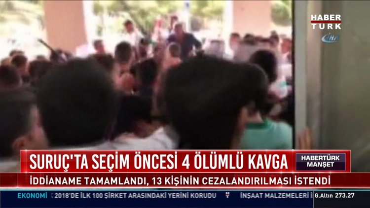 Suruç'ta seçim öncesi 4 ölümlü kavga