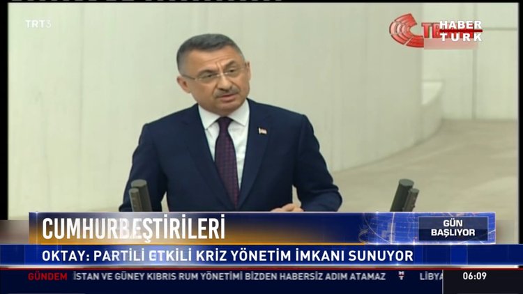 Cumhurbaşkanı Yardımcısı Fuat Oktay, Bütçe Görüşmelerinde konuştu