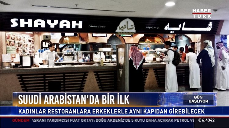 Suudi Arabistan'da bir ilk