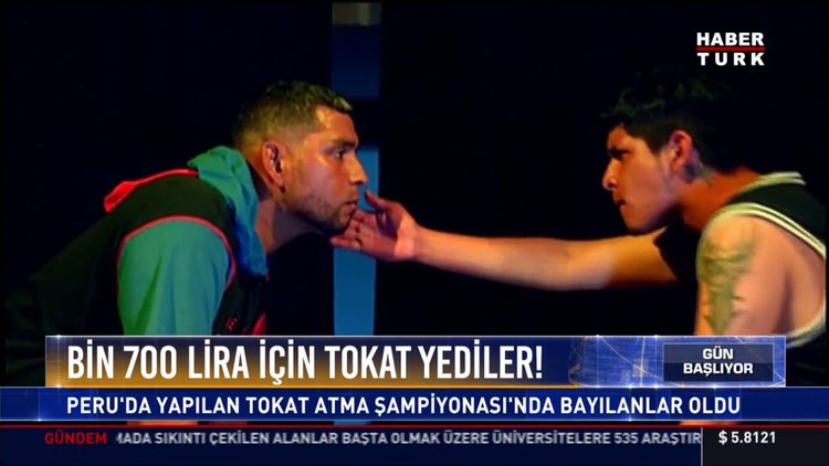 Bin 700 lira için tokat yediler!