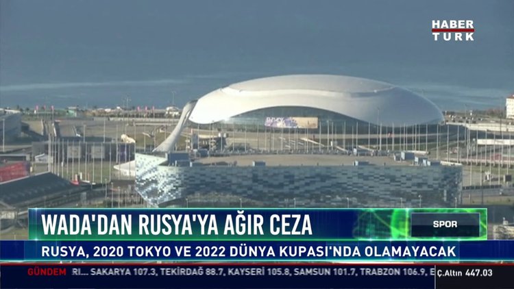 WADA'dan Rusya'ya ağır ceza