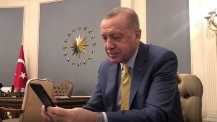 Erdoğan, terör örgütünün elinden kurtarılan gencin ailesiyle görüştü