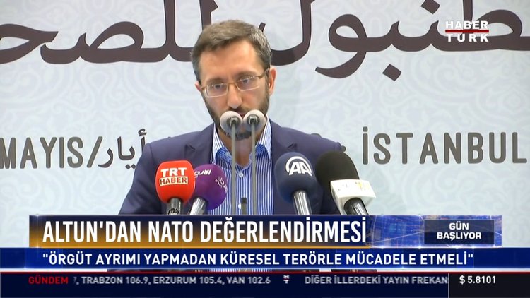 Altun,NATO zirvesini değerlendirdi