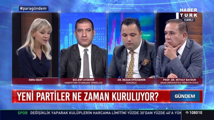 Yeni partilerin isimleri belli mi?