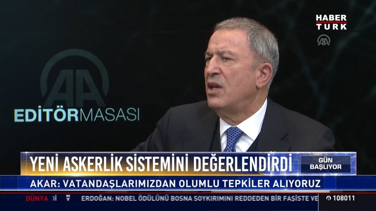 Yeni askerlik sistemini değerlendirdi