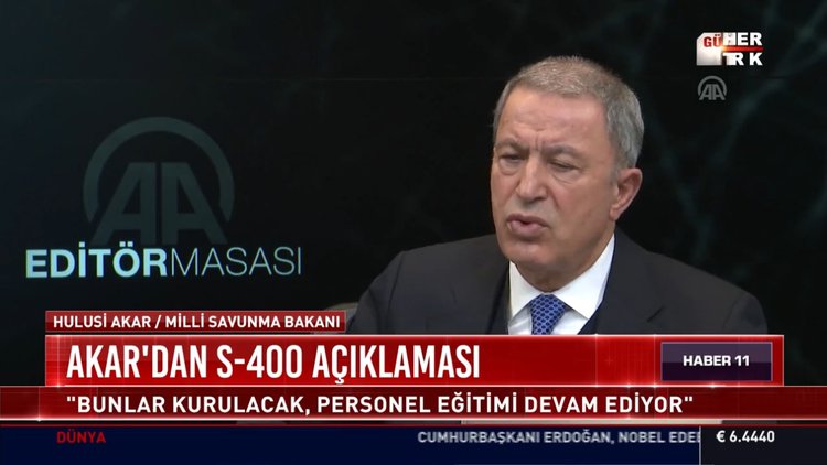 Akar'dan s-400 açıklaması