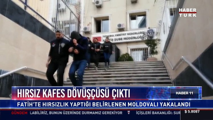 Hırsız kafes dövüşçüsü çıktı