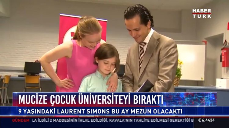Mucize çocuk üniversiteyi bıraktı
