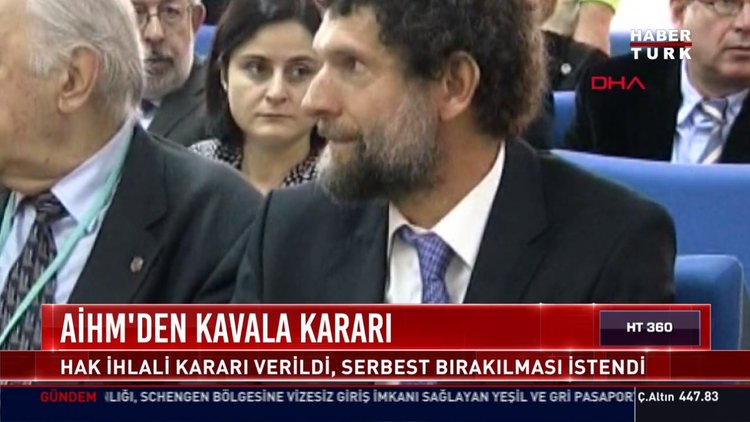 AİHM'den Kavala kararı