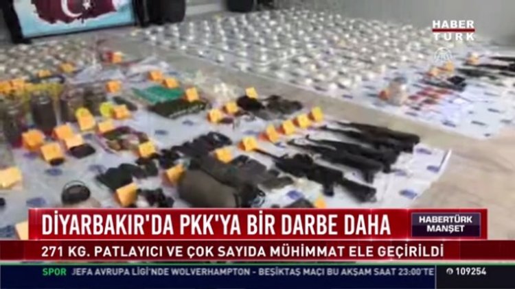 Diyarbakır'da PKK'ya bir darbe daha
