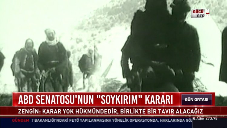 ABD Senatosu'nun ''Soykırım'' kararı