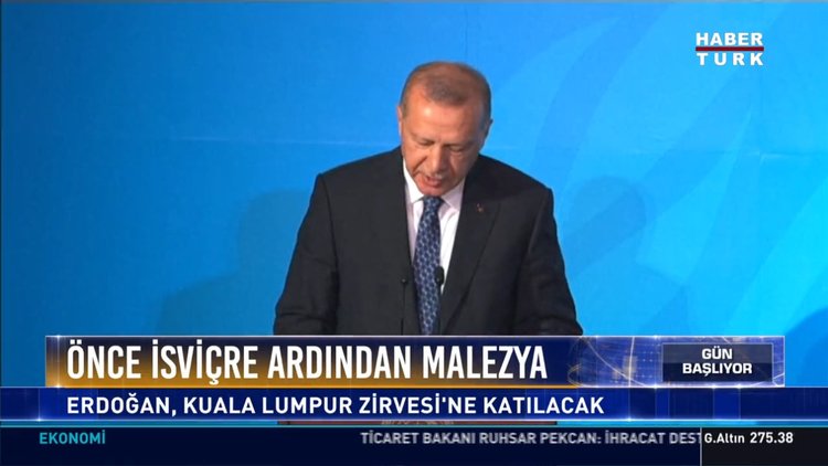 Erdoğan Cenevre'ye gidecek