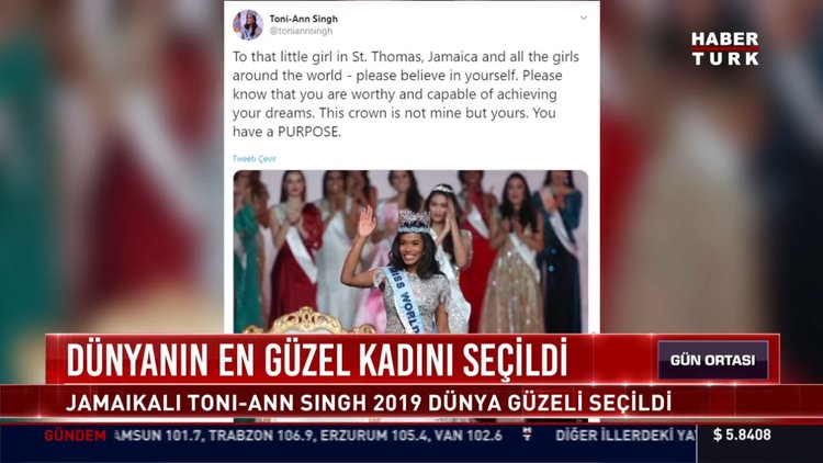 Dünyanın en güzel kadını seçildi