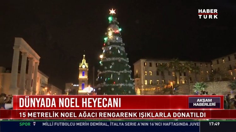 Dünyada Noel heyecanı