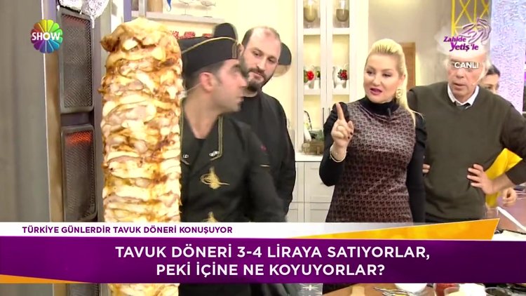 Tavuk dönerin içinde neler var?