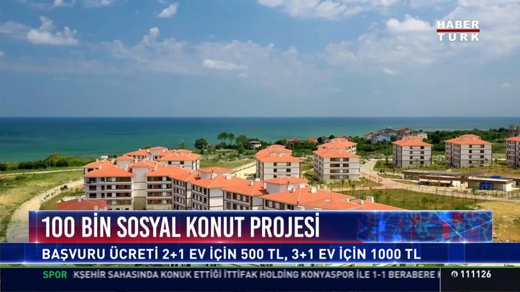 100 bin sosyal konut projesi